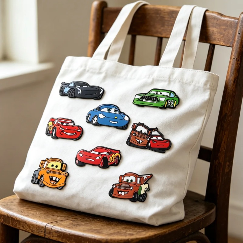 Embroidery Reddit - 8pcs Set Lencana Film Kartun Lucu,