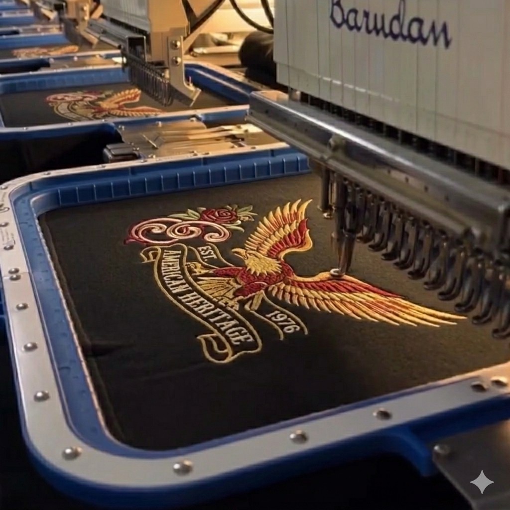Embroidery Machine Barudan - Sewtalent Magnetic Hoop untuk Mesin Barudan