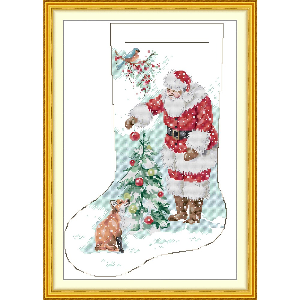 Embroidery Xmas - Joy Sunday News Kit Sulam Kristik