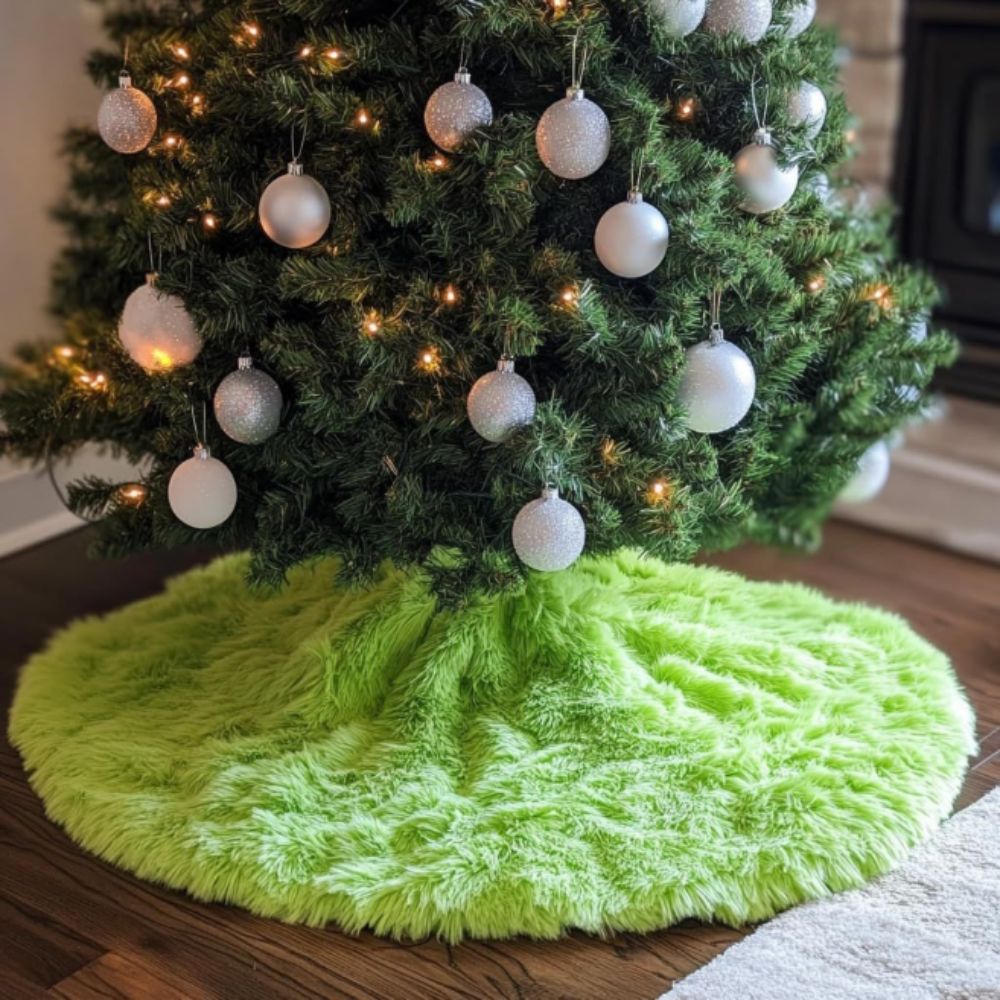 Embroidery Xmas Designs - Aksesori Natal, Pelapis Dasar Pohon Natal,