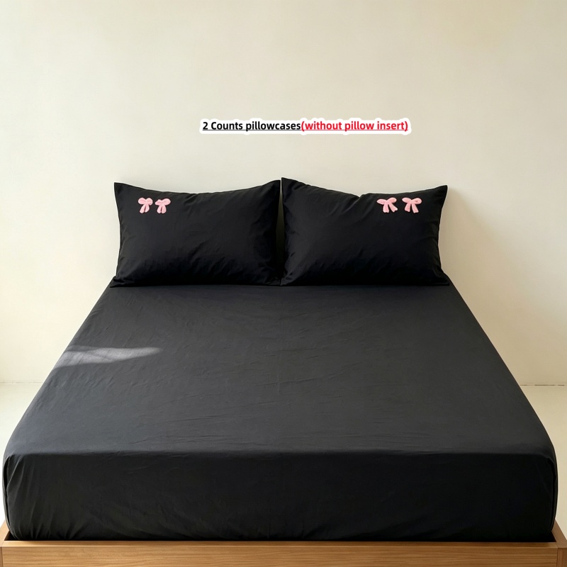 Embroidery Paper - 3Pcs Sprei Kasur dengan Pita Elastis