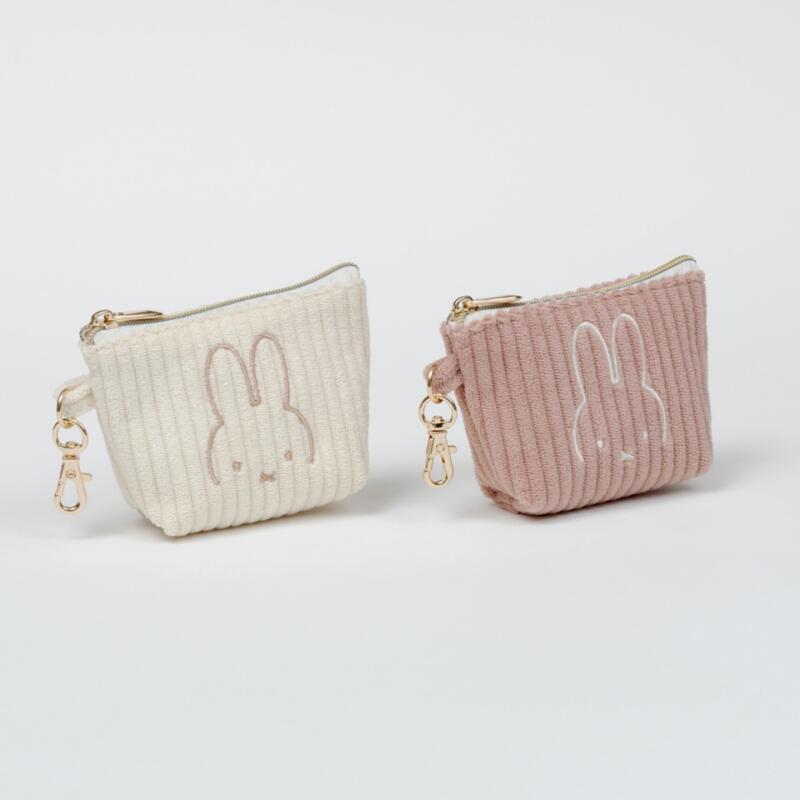 Embroidery Rabbit - Dompet Koin Bordir Korduroi Kelinci Miffy