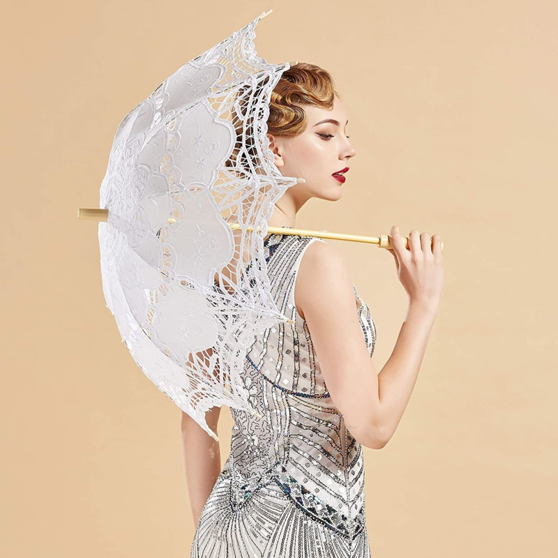 Embroidery Lovers - Payung Renda Pengantin Wanita Payung Putri