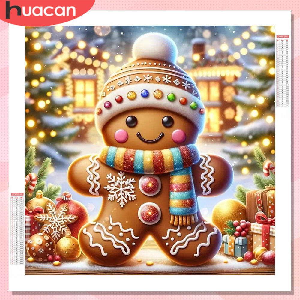 Embroidery Xmas - HUACAN Diamond Painting Full Kits Pohon