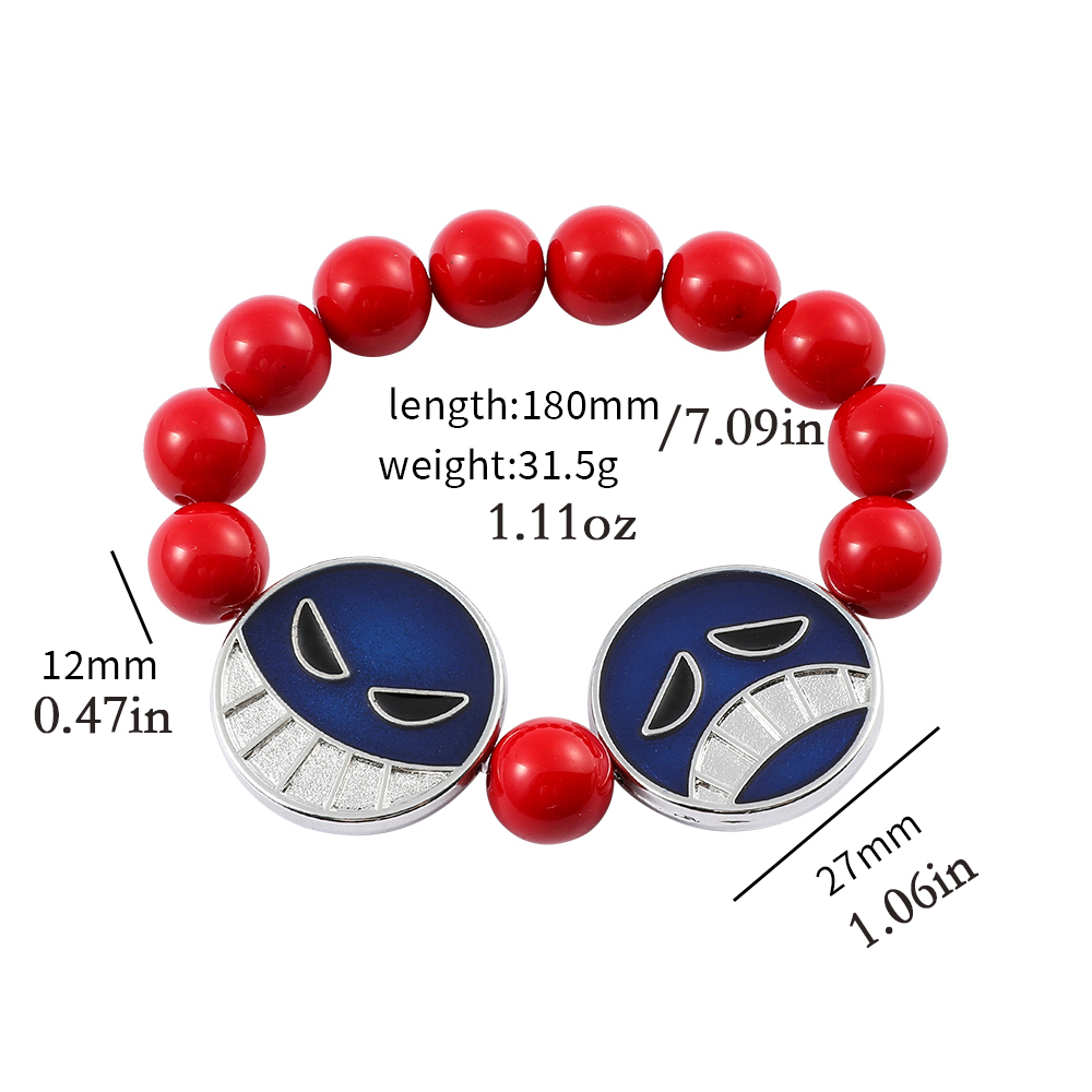 Kalung Gelang Wajah Manik-mani - Embroidery Illustration ulasan dan harga