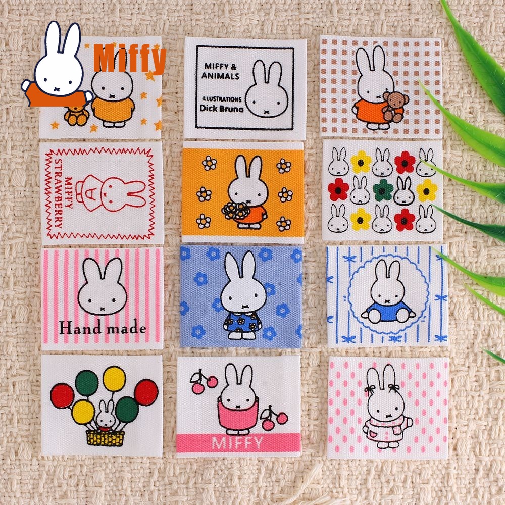 Patch Kain Miffy Kawaii, Patch - Embroidery Rabbit ulasan dan harga