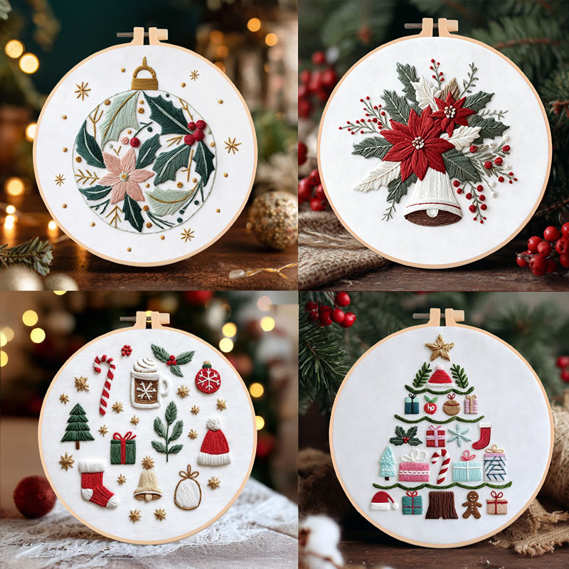 Kit Sulaman DIY Pohon Natal, K - Embroidery Origin ulasan dan harga