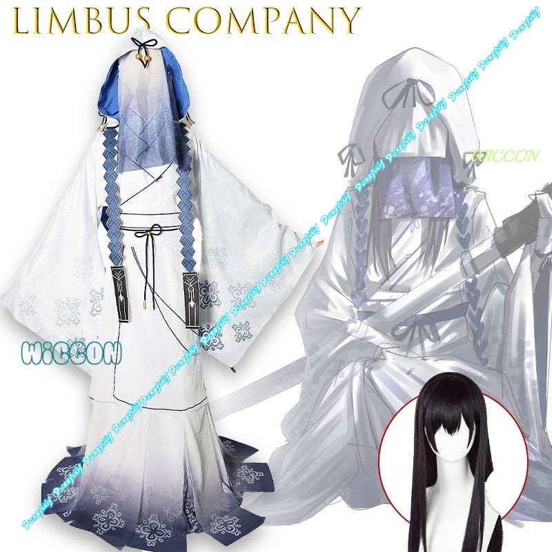 Kostum Cosplay Limbus Company  - Embroidery Dress ulasan dan harga
