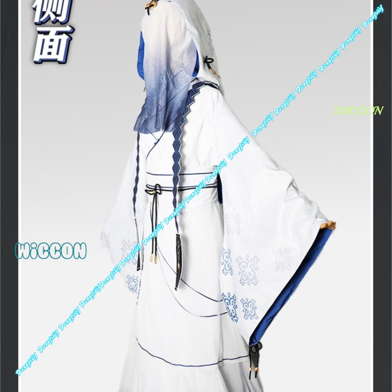 Kostum Cosplay Limbus Company  - Embroidery Dress ulasan dan harga