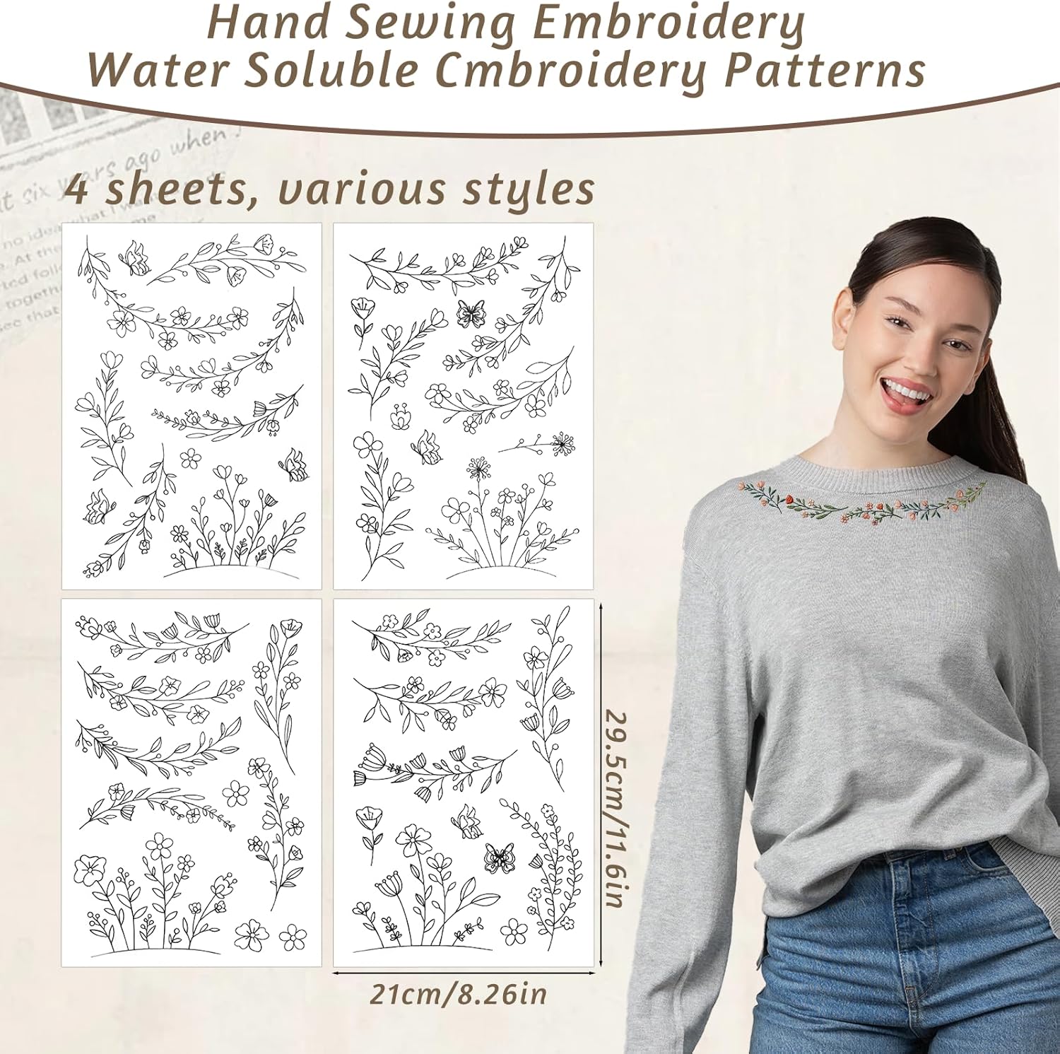 Kertas Bordir Larut Air Stick  - Embroidery Lovers ulasan dan harga