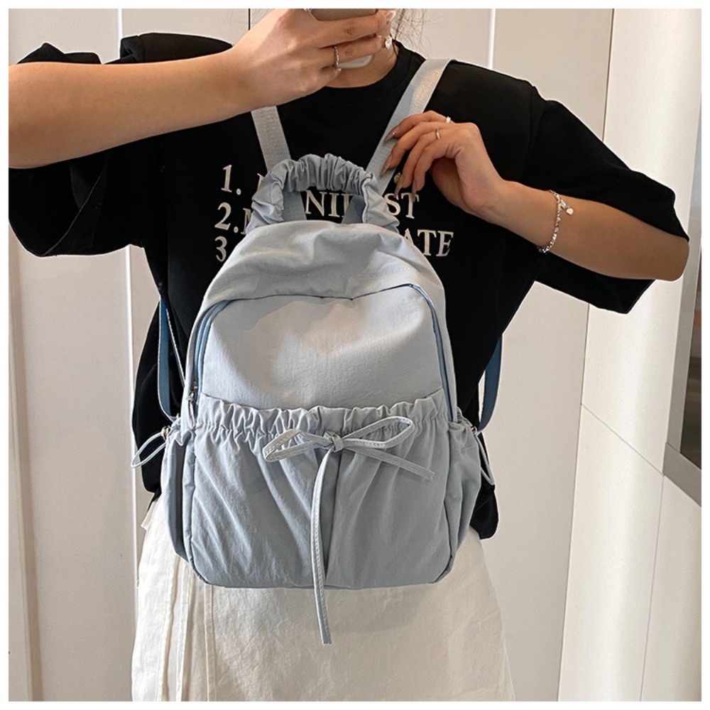 Tas Ransel Wanita Gaya Jepang, - Embroidery Simple ulasan dan harga