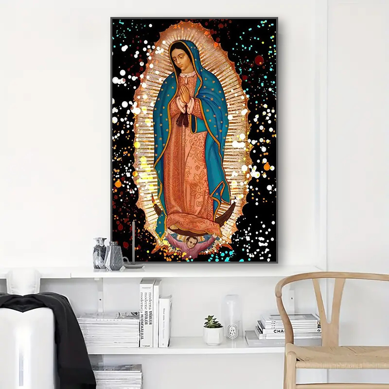 Lukisan berlian Retro Lady of  - Embroidery Icon ulasan dan harga