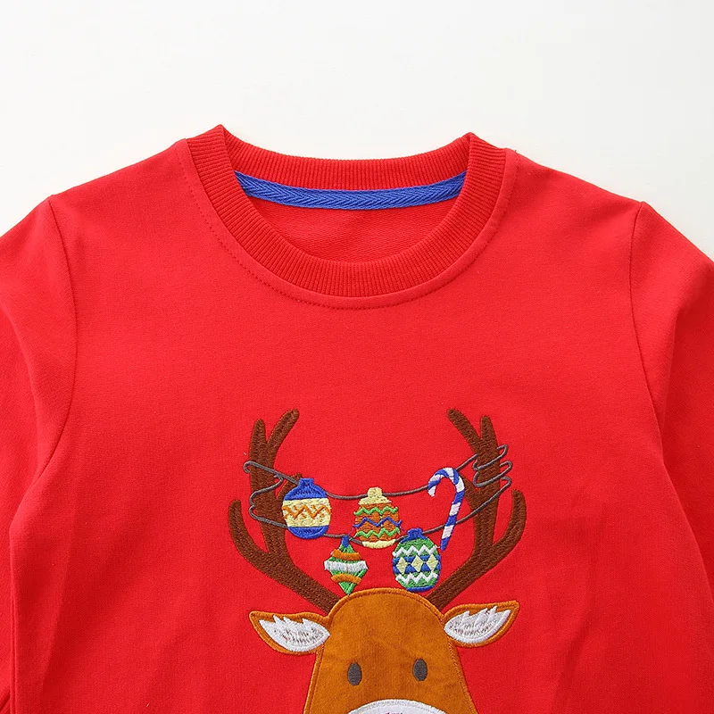 Kaos oblong Natal untuk anak l - Embroidery Xmas Designs ulasan dan harga