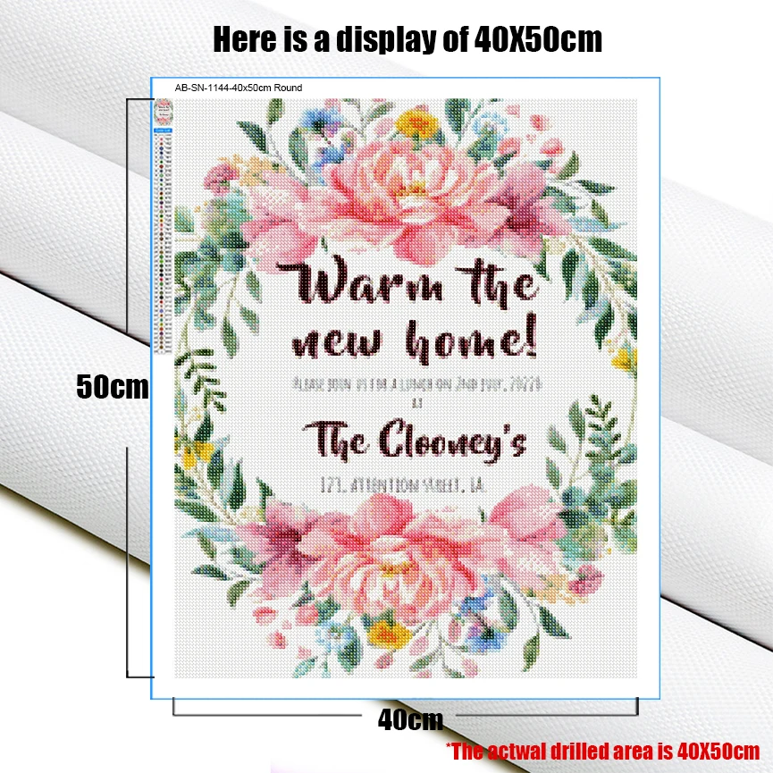 5D DIY lukisan berlian Kit ber - Embroidery Lovers ulasan dan harga