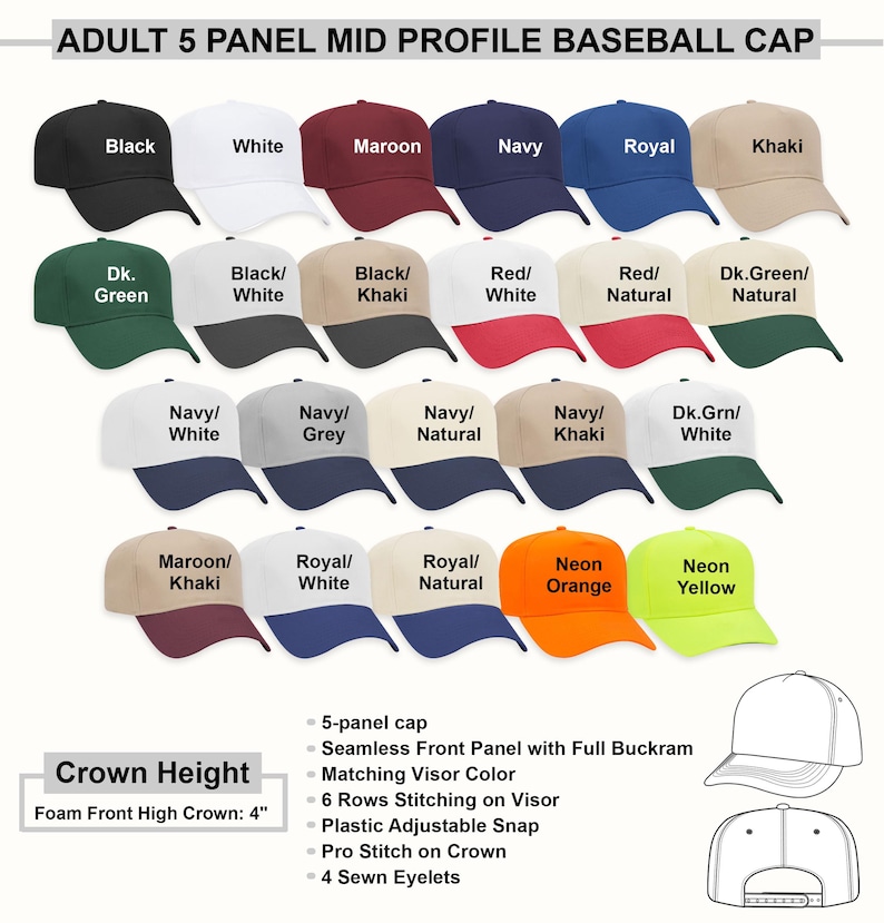 Topi Bordir Kustom, Topi Ayah  - Embroidery Xmas ulasan dan harga