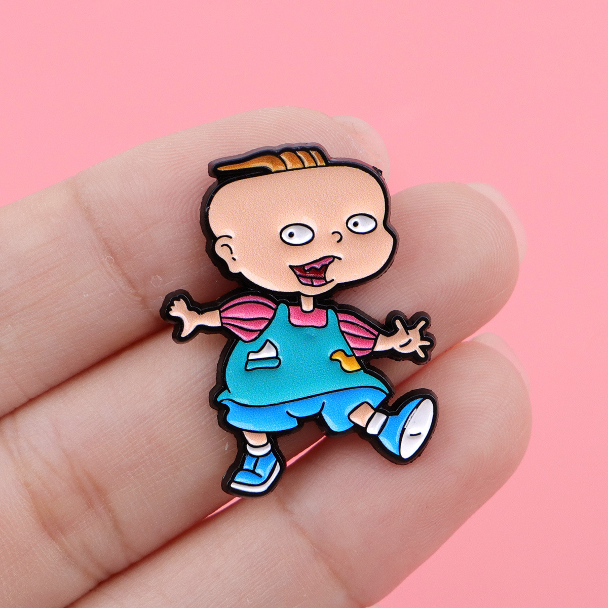 Bros pin Rugrats, aksesori dek - Embroidery Icon ulasan dan harga