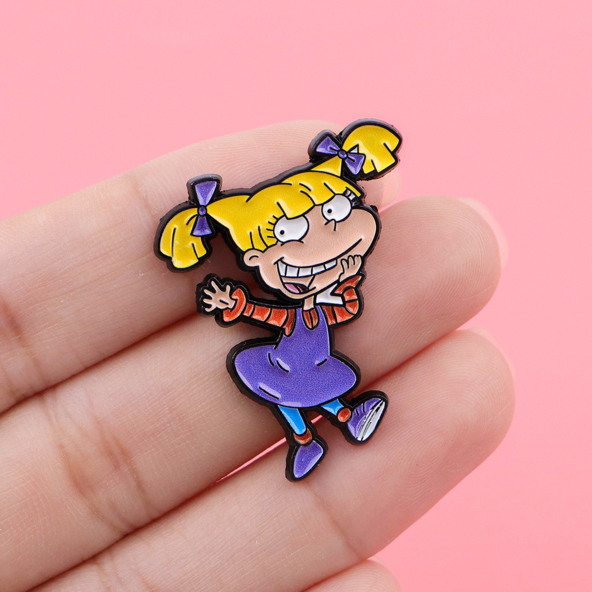 Bros pin Rugrats, aksesori dek - Embroidery Icon ulasan dan harga