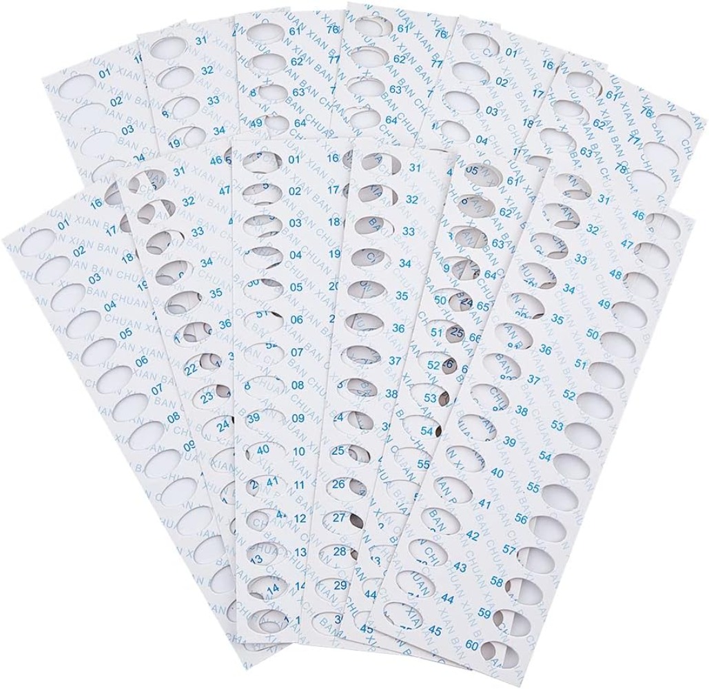 30 Buah 30 Posisi Benang Bordi - Embroidery Paper ulasan dan harga