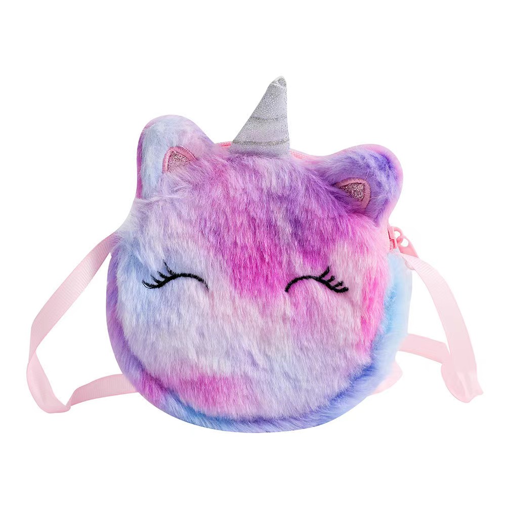Tas Bahu Mewah Modis Anak-anak - Embroidery Unicorn ulasan dan harga