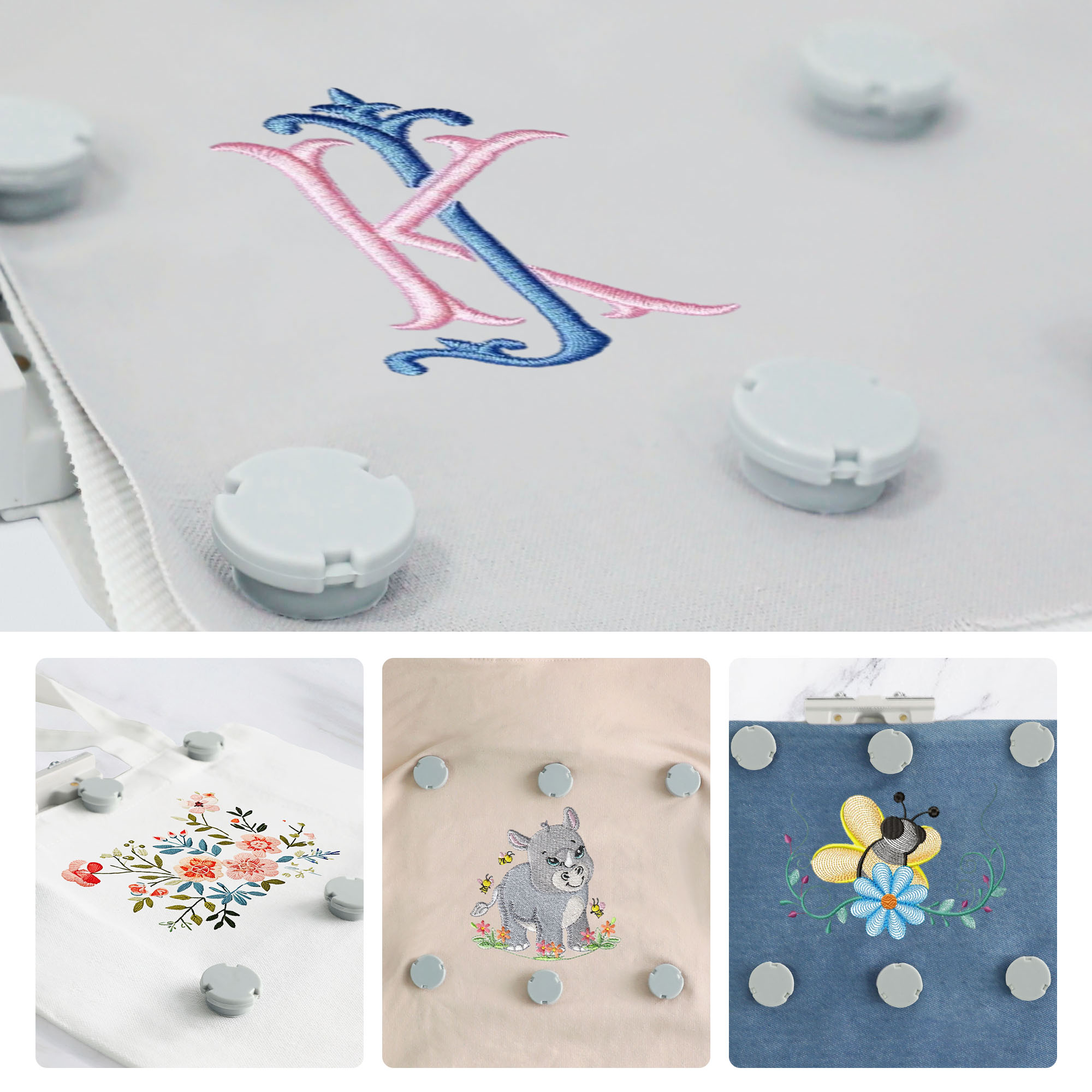 Lingkaran Magnetik Lingkaran B - Embroidery Icon ulasan dan harga