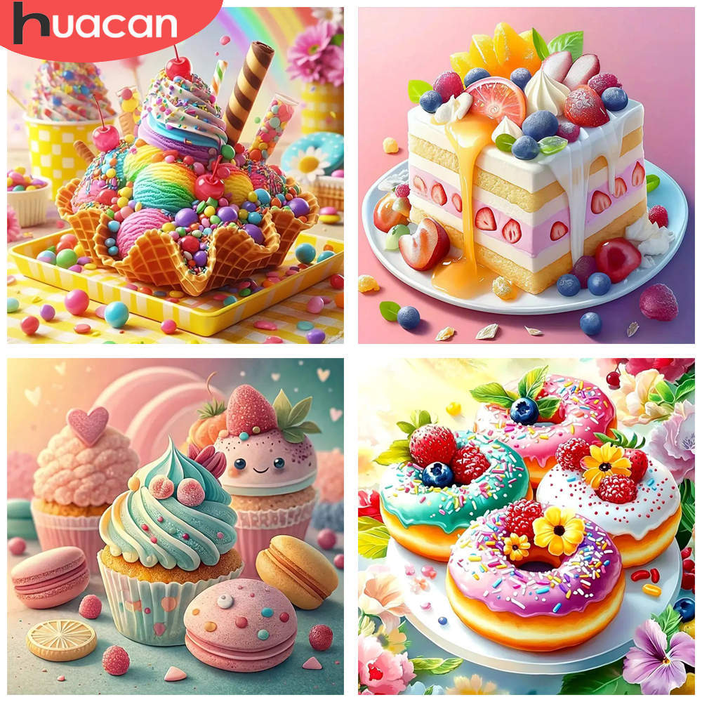 HUACAN 1pcs Lukisan Berlian Es - Embroidery Lovers ulasan dan harga