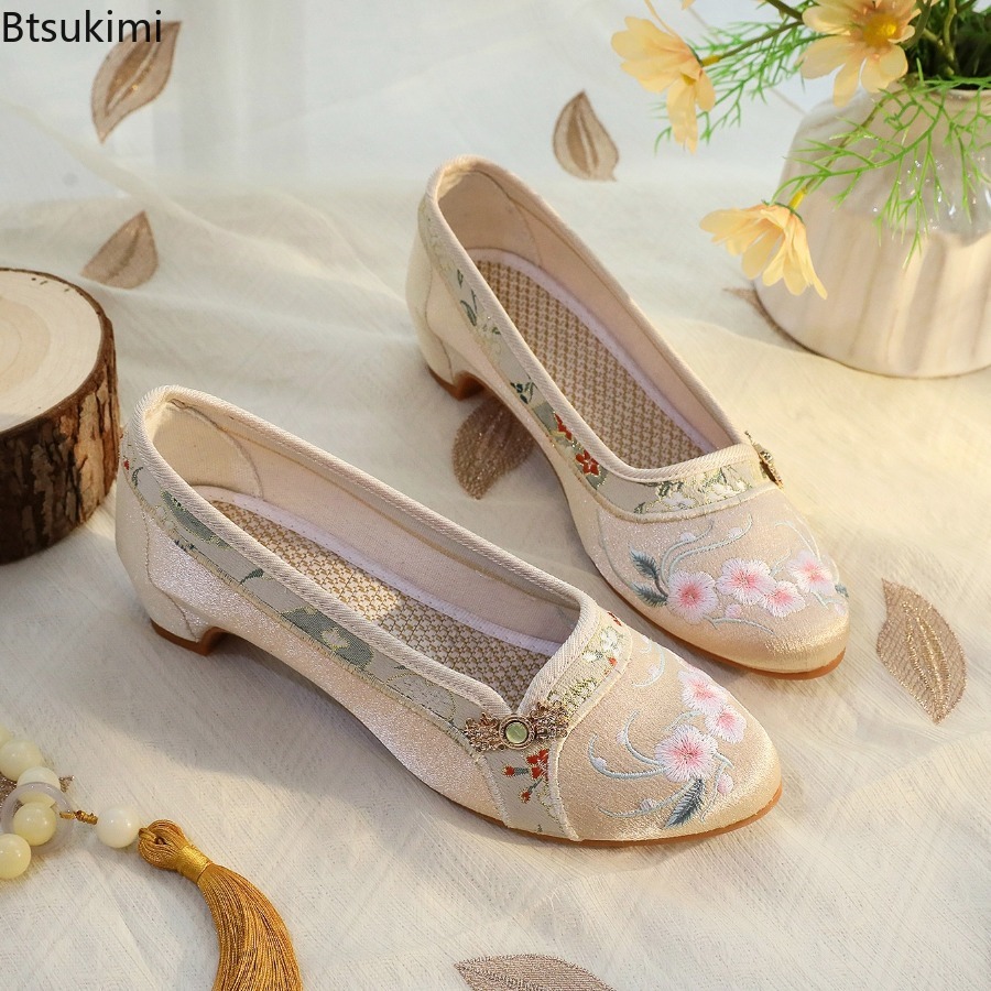 Sepatu Wanita Baru 2026 Gaya E - Embroidery Simple ulasan dan harga