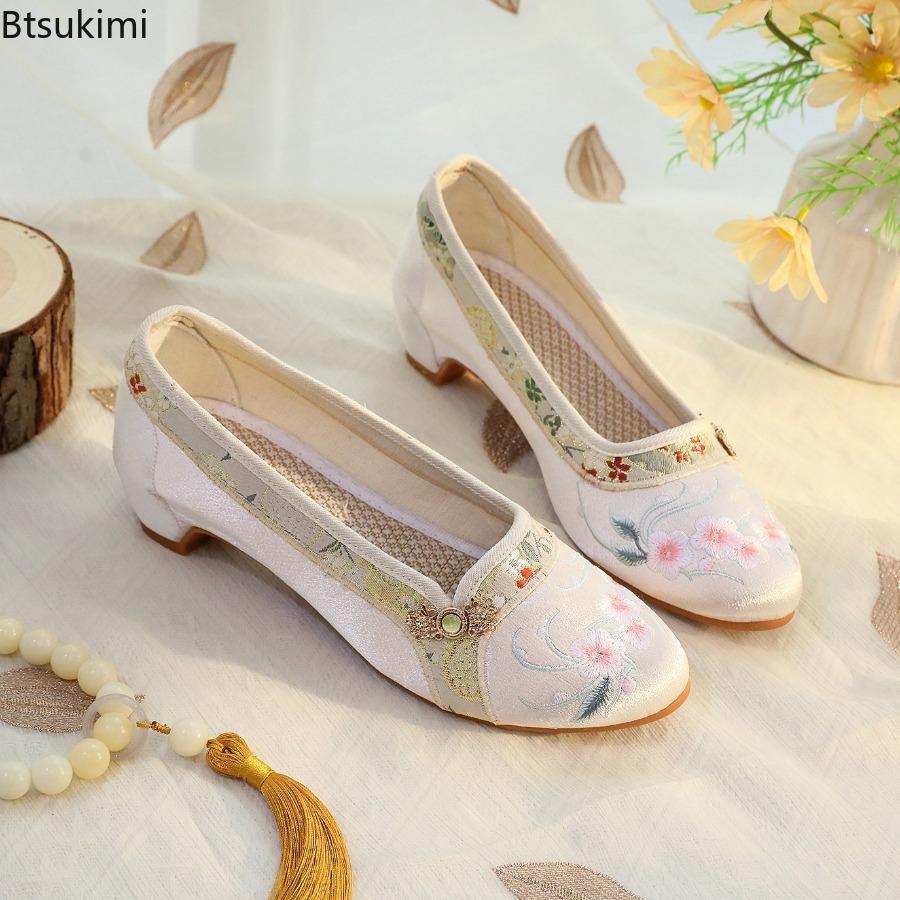 Sepatu Wanita Baru 2026 Gaya E - Embroidery Simple ulasan dan harga