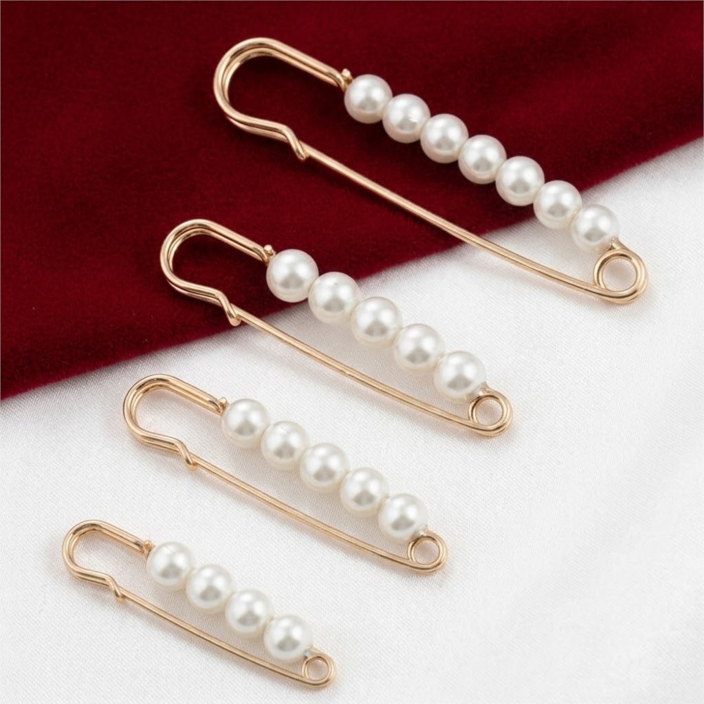 10 Buah Pin Bros Pengaman Deko - Embroidery Simple ulasan dan harga