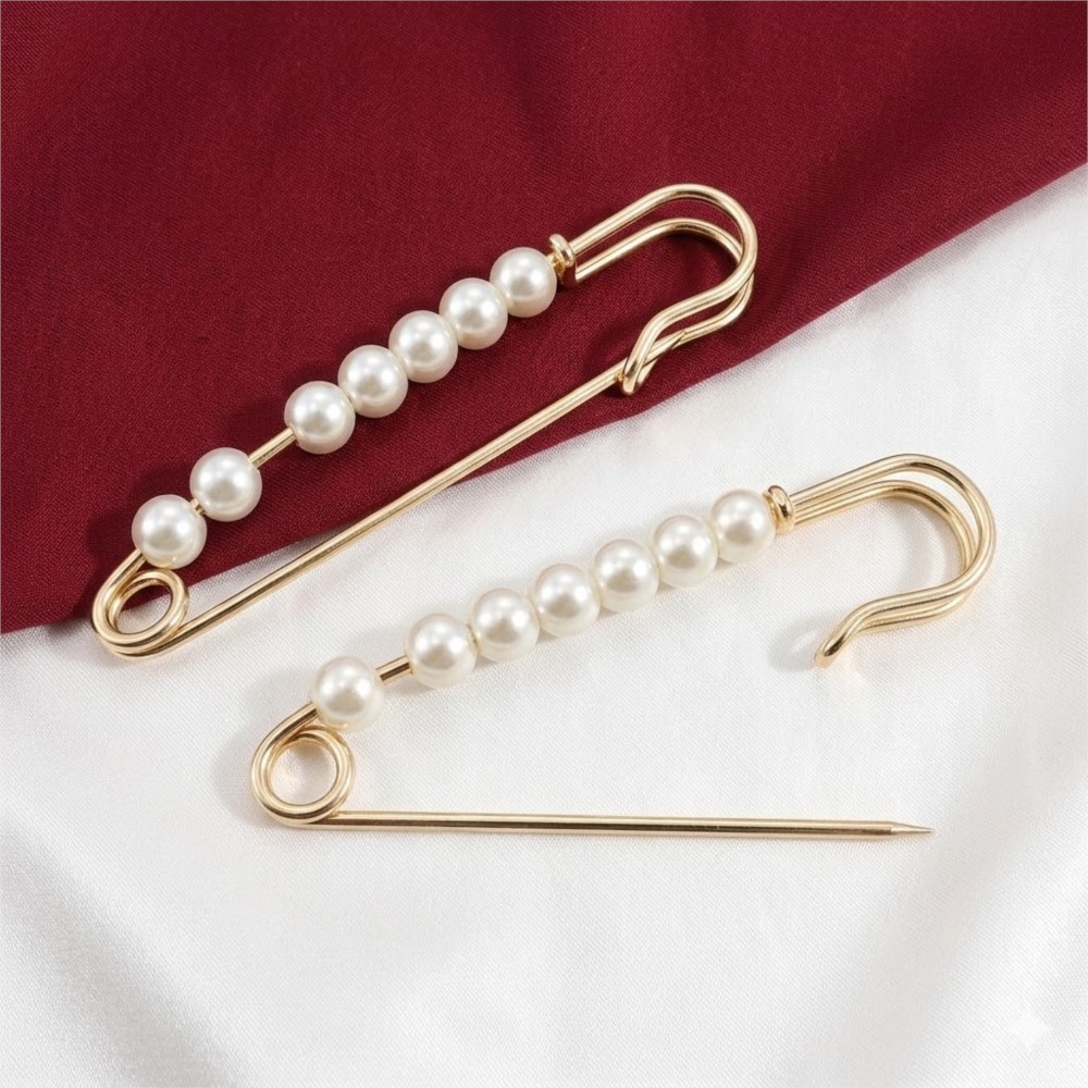 10 Buah Pin Bros Pengaman Deko - Embroidery Simple ulasan dan harga