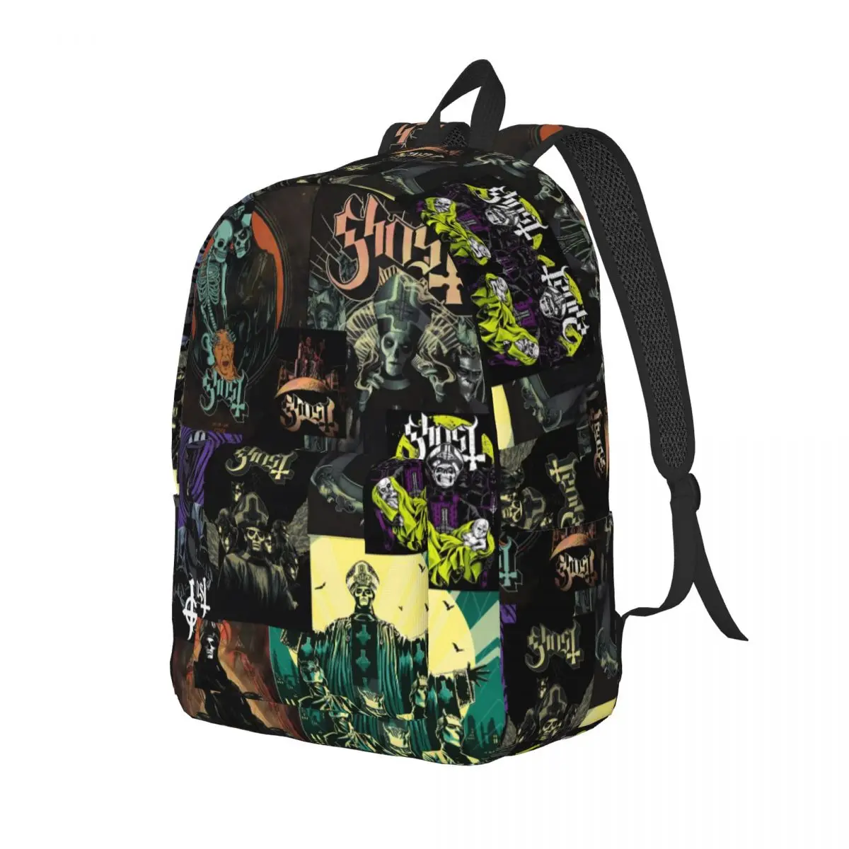 Tas Ransel Kustom Ghost Band,  - Embroidery Xmas Designs ulasan dan harga