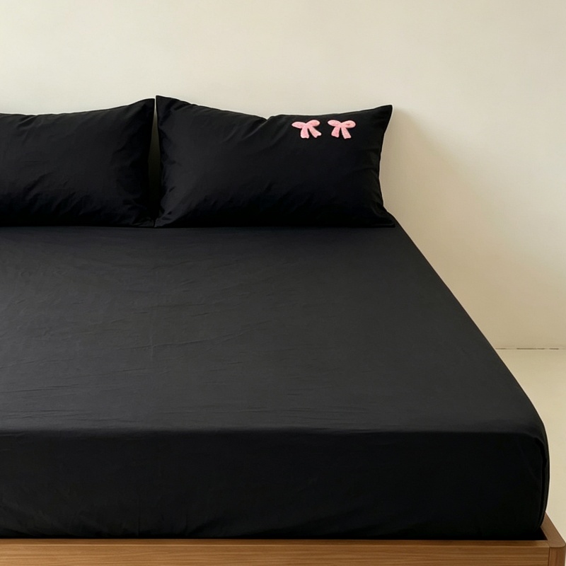 3Pcs Sprei Kasur dengan Pita E - Embroidery Paper ulasan dan harga