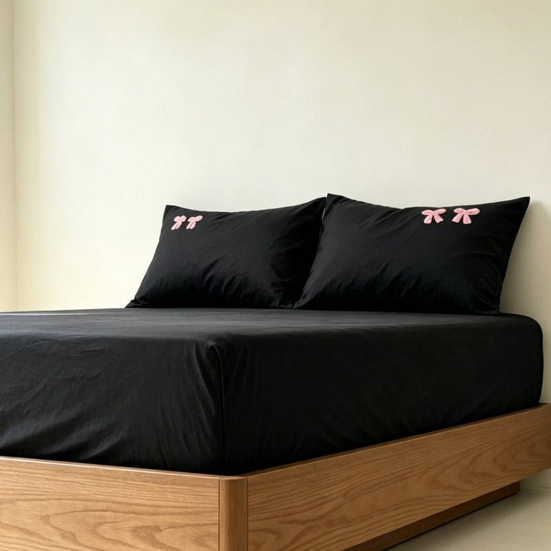 3Pcs Sprei Kasur dengan Pita E - Embroidery Paper ulasan dan harga