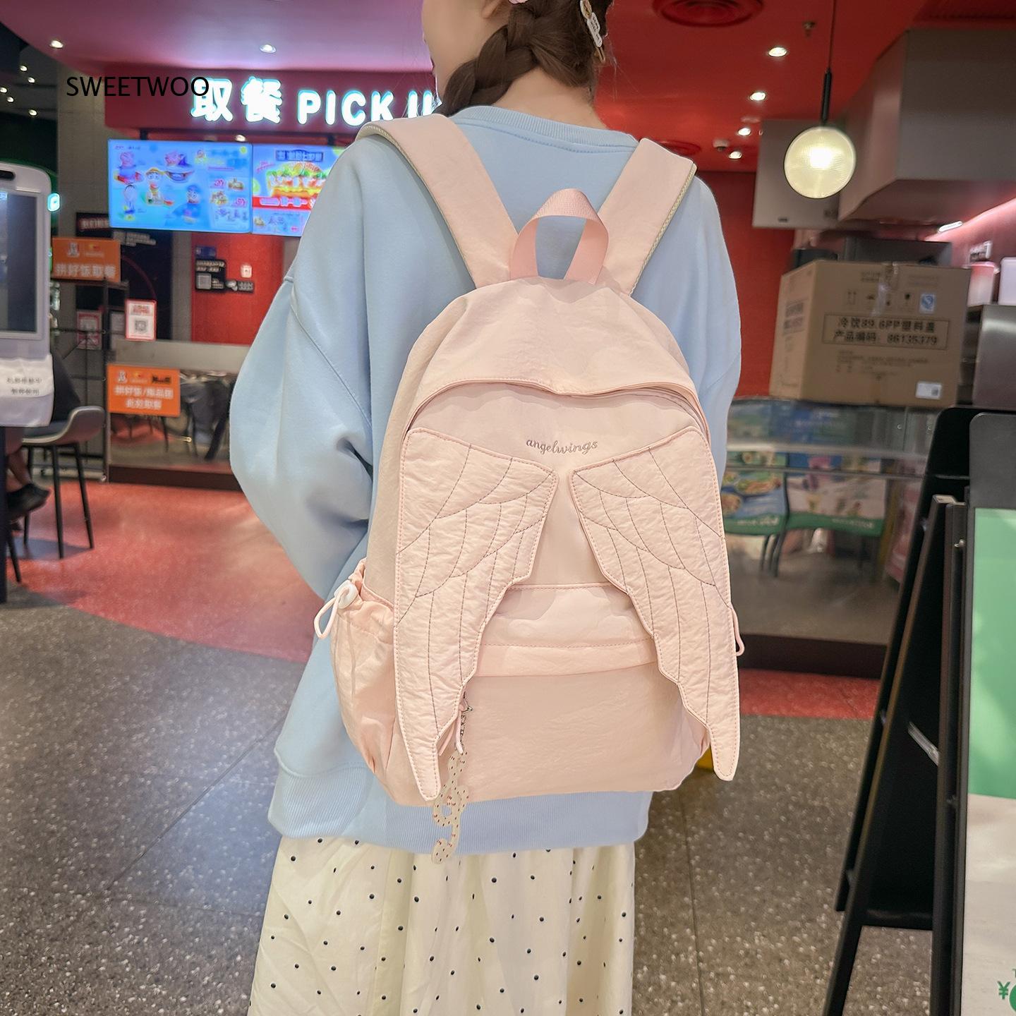Ransel Wanita Sayap Malaikat M - Embroidery Quilting ulasan dan harga