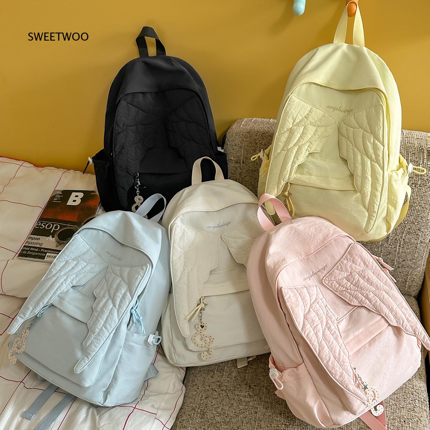 Ransel Wanita Sayap Malaikat M - Embroidery Quilting ulasan dan harga