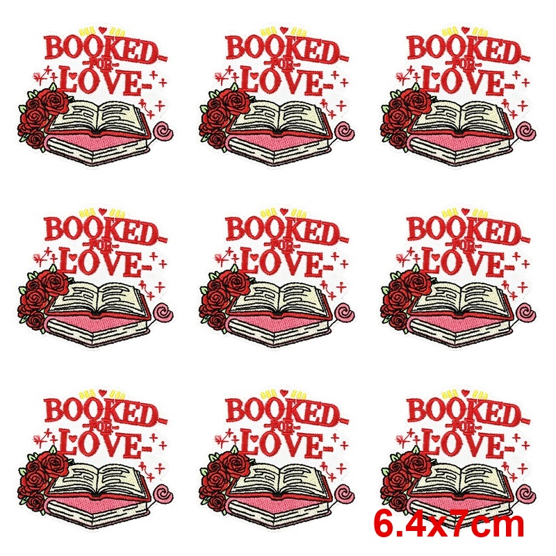 10Pcs/Lot Patch Bordir Tempel  - Embroidery Lovers ulasan dan harga
