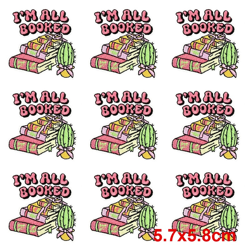 10Pcs/Lot Patch Bordir Tempel  - Embroidery Lovers ulasan dan harga