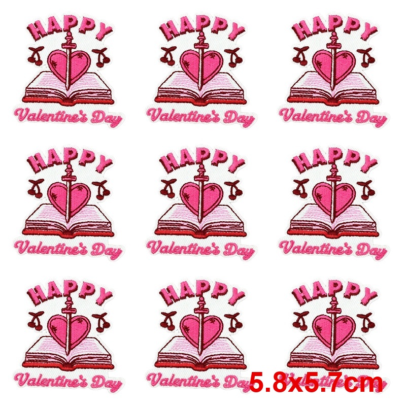 10Pcs/Lot Patch Bordir Tempel  - Embroidery Lovers ulasan dan harga