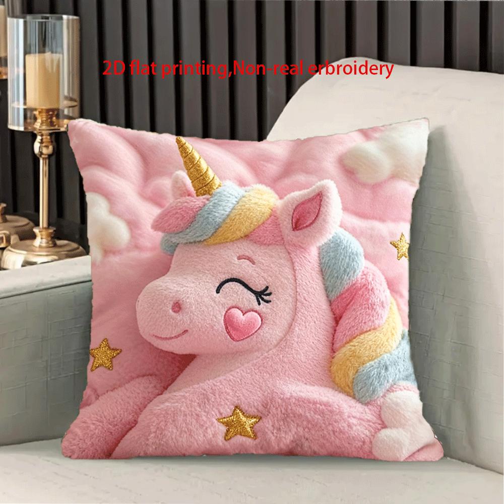VIKAMA Sarung Bantal Unicorn B - Embroidery Unicorn ulasan dan harga