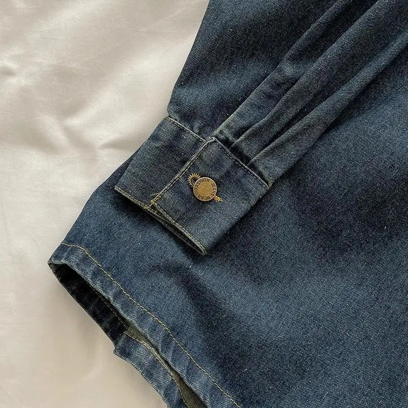 Set Rok Denim Y2K: Jaket Kanci - Embroidery Origin ulasan dan harga