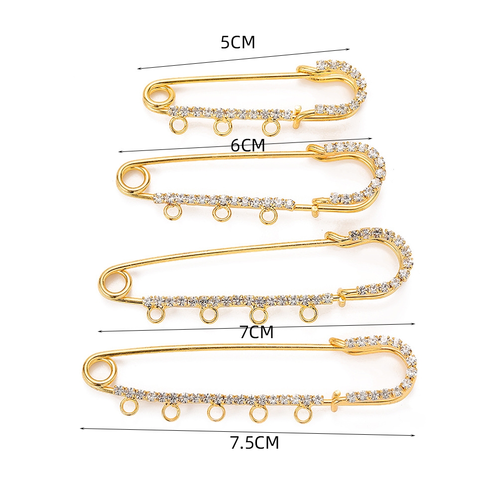 5pcs Bros Pin Pengaman Berhias - Embroidery Simple ulasan dan harga