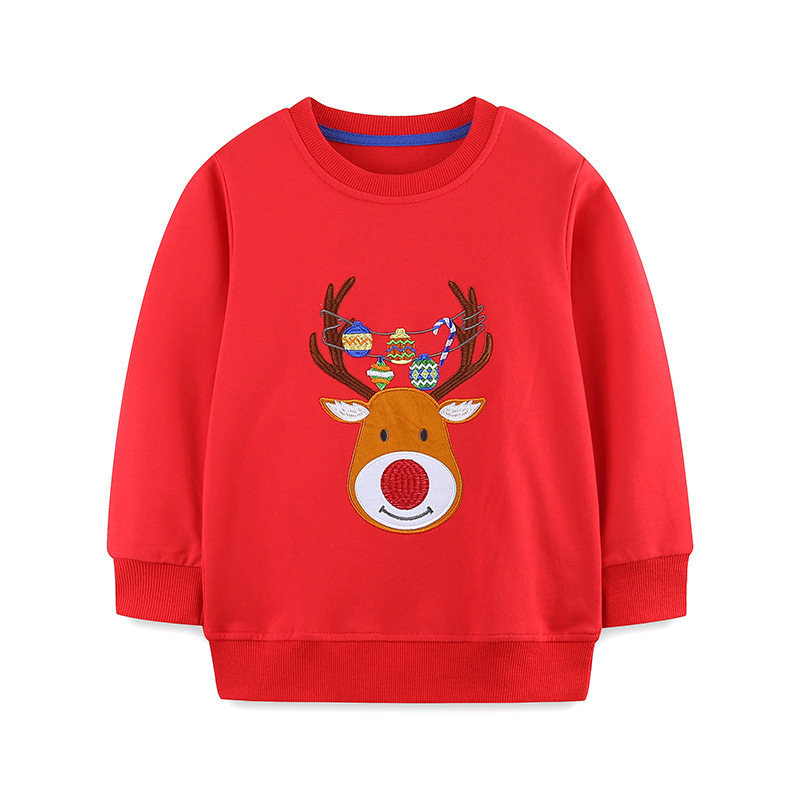 Sweatshirt Natal untuk Anak La - Embroidery Xmas Designs ulasan dan harga