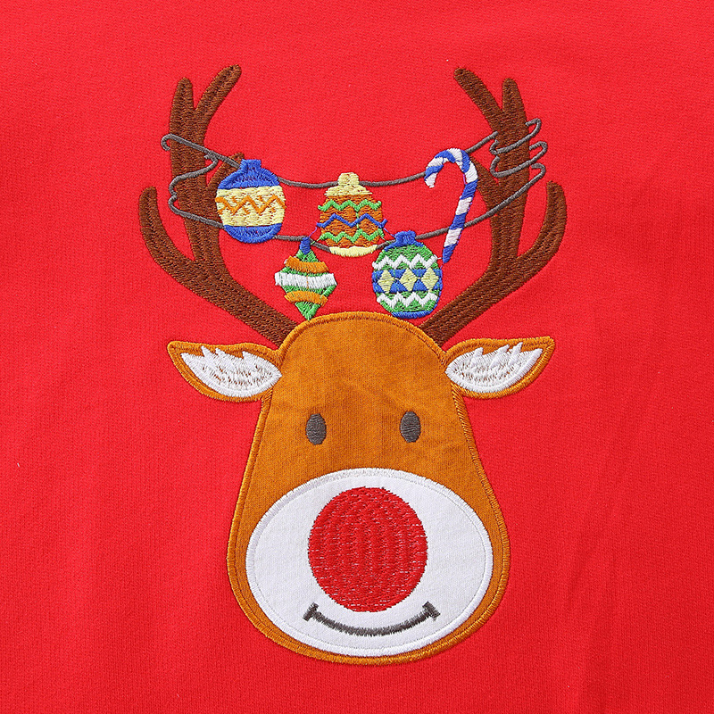 Sweatshirt Natal untuk Anak La - Embroidery Xmas Designs ulasan dan harga