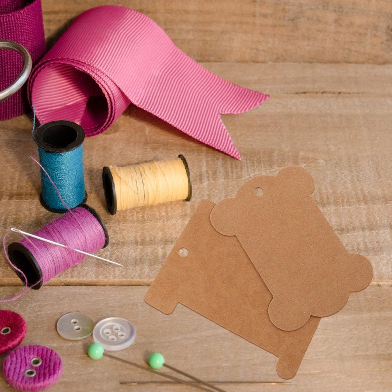 80 Buah Penyangga Benang dari  - Embroidery Paper ulasan dan harga
