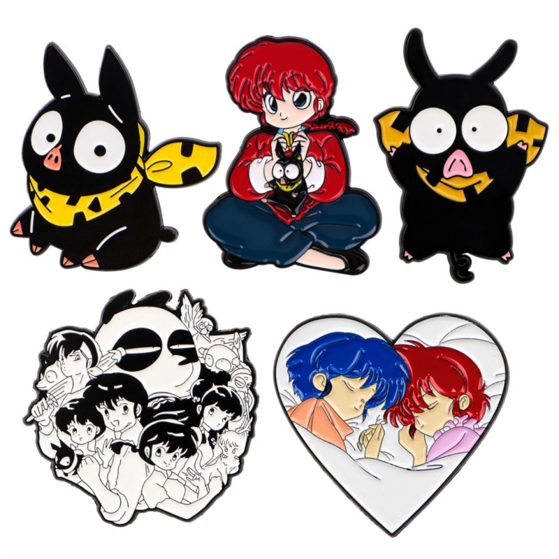 Pin Enamel Gambar Kartun Gadis - Embroidery Simple ulasan dan harga