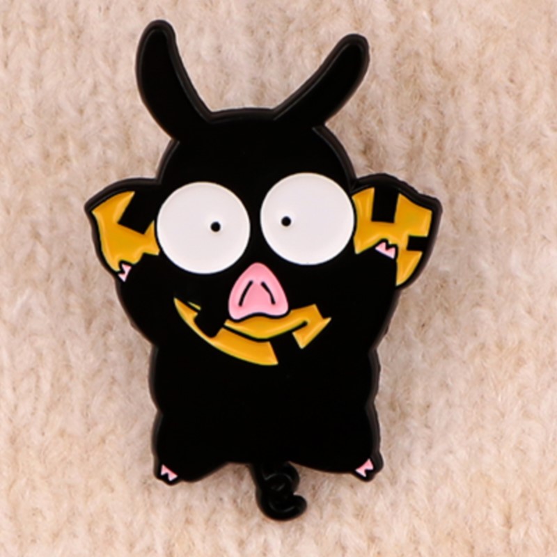 Pin Enamel Gambar Kartun Gadis - Embroidery Simple ulasan dan harga