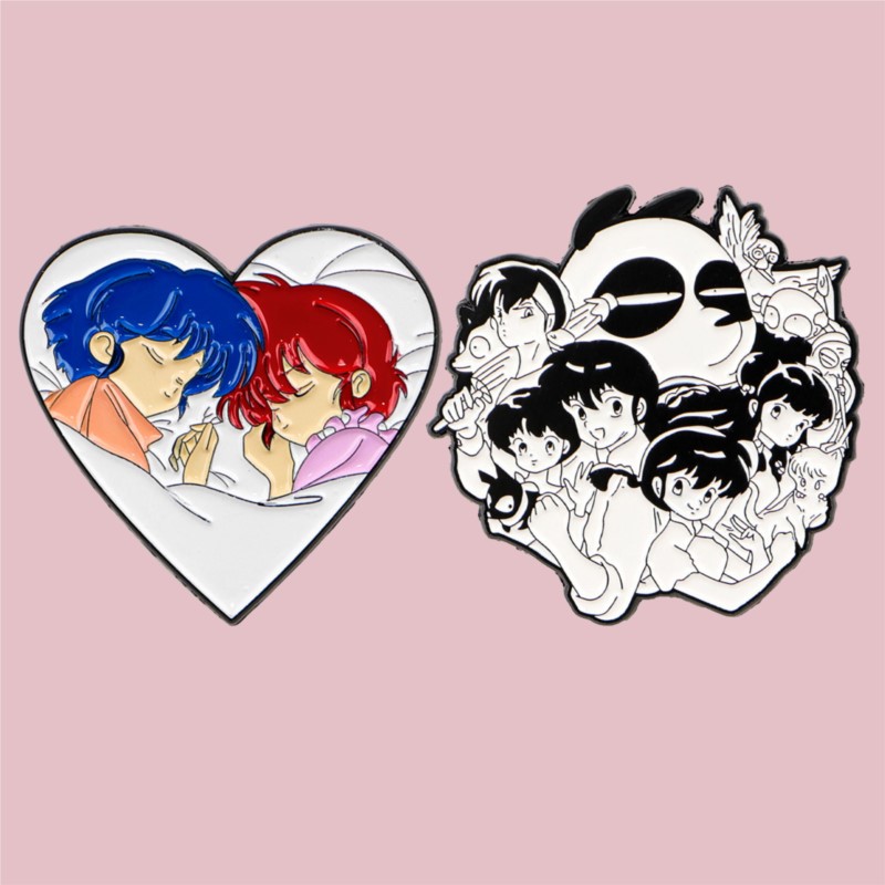 Pin Enamel Gambar Kartun Gadis - Embroidery Simple ulasan dan harga