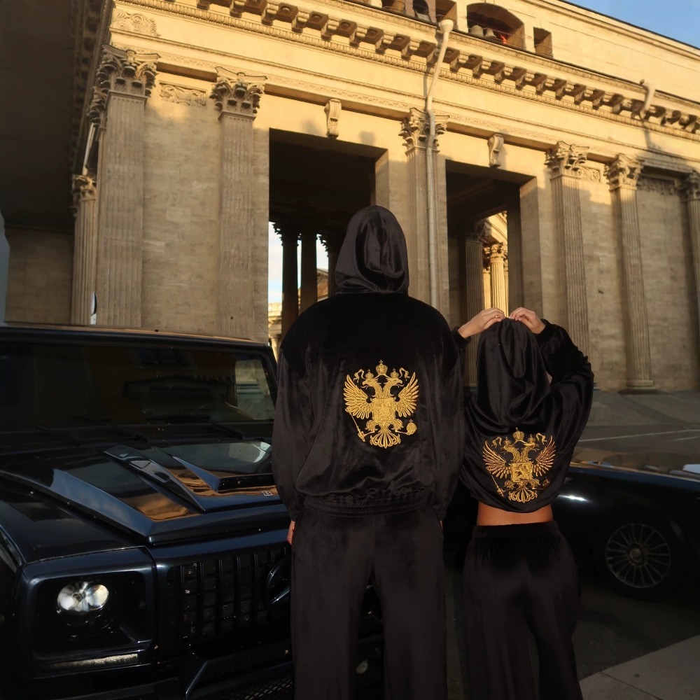 Setelan Hoodie Celana Bordir G - Embroidery Origin ulasan dan harga