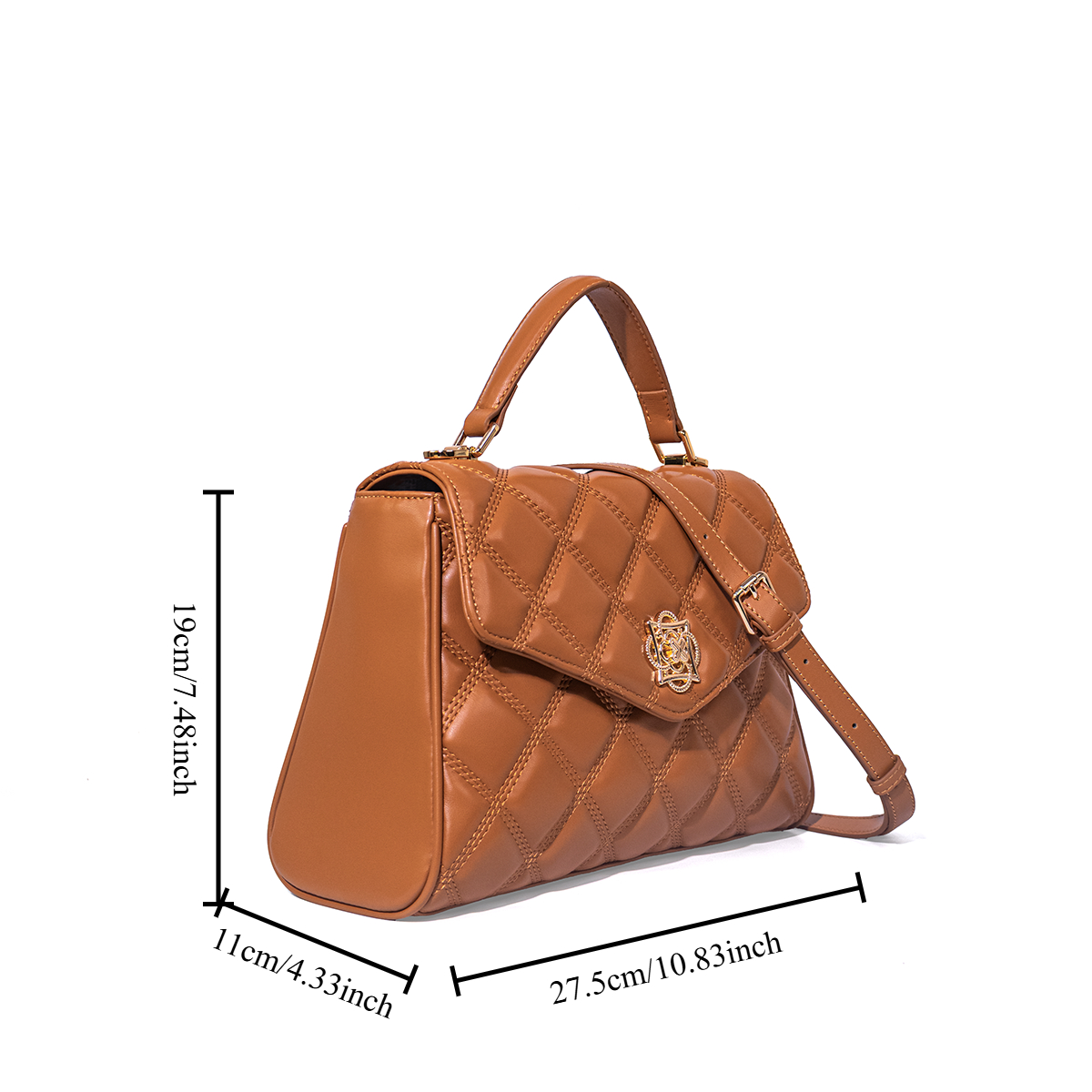 Tas Wanita Trendy JIOMAY, Tas  - Embroidery Quilting ulasan dan harga